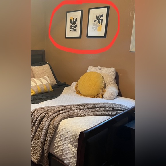 Two Piece Abstract Wall Art - Picture 1 of 8